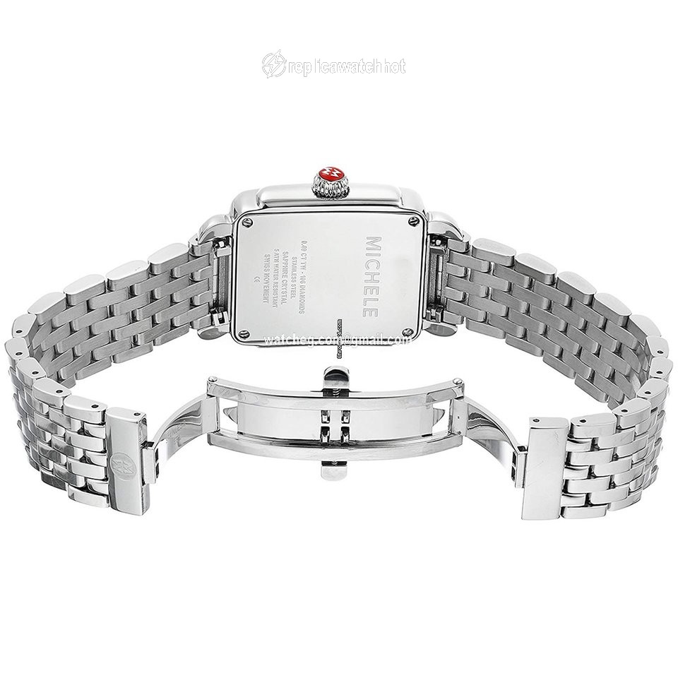 Michele Deco Quartz Steel MWW06V000002 2