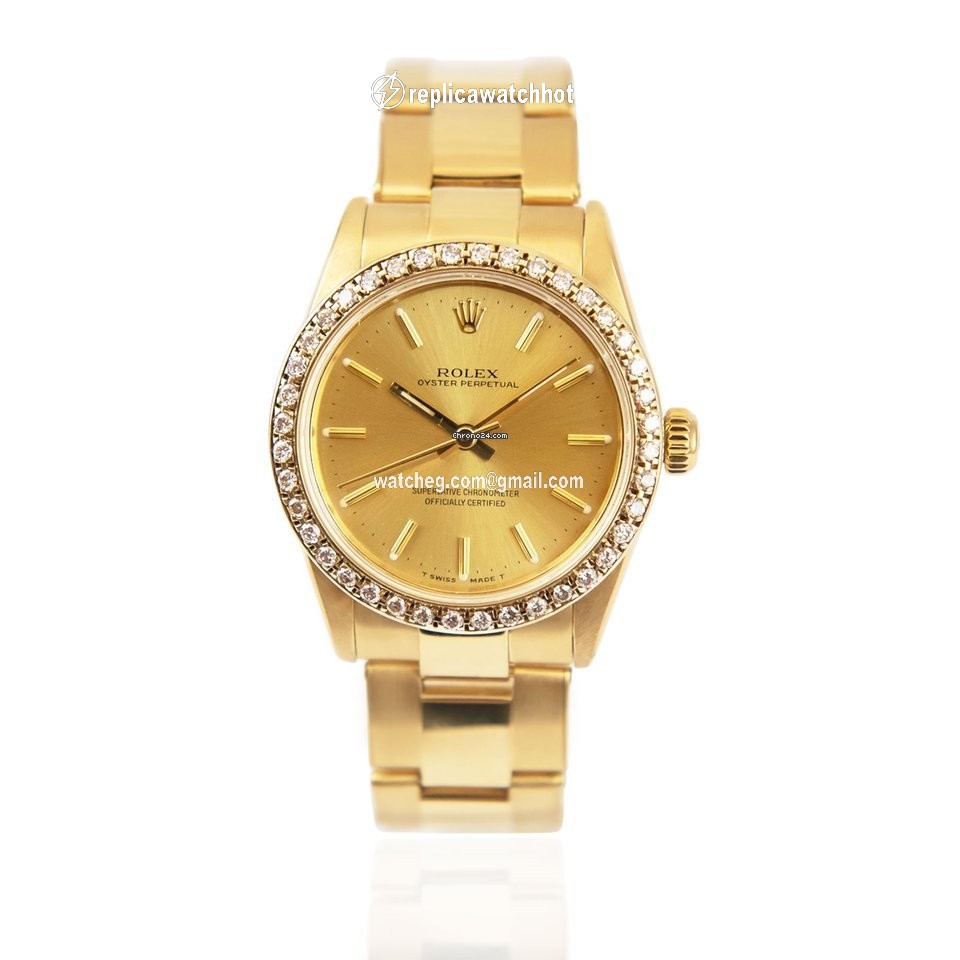 Rolex Oyster Perpetual 31 Womens watch Yellow gold Automatic 67518 2