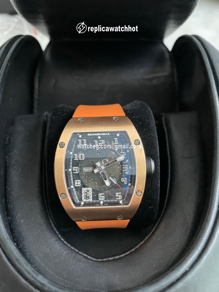 Richard Mille RM 005 Mens watch Unisex Automatic Rose gold 1643 2