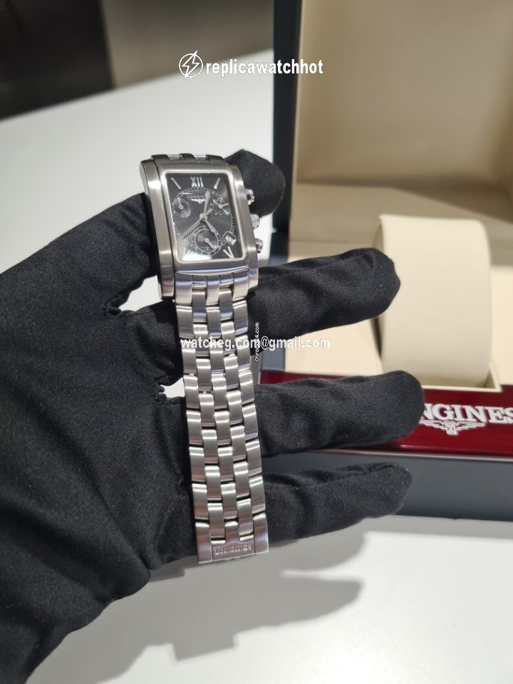 Longines DolceVita Mens watch Unisex Quartz Steel L5.656.4 2