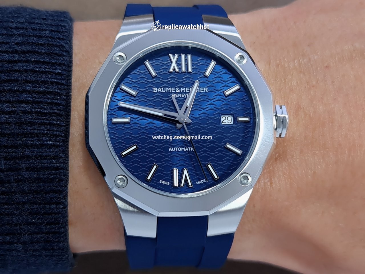 Baume & Mercier Riviera Mens watch Unisex Automatic Steel M0A10619 2