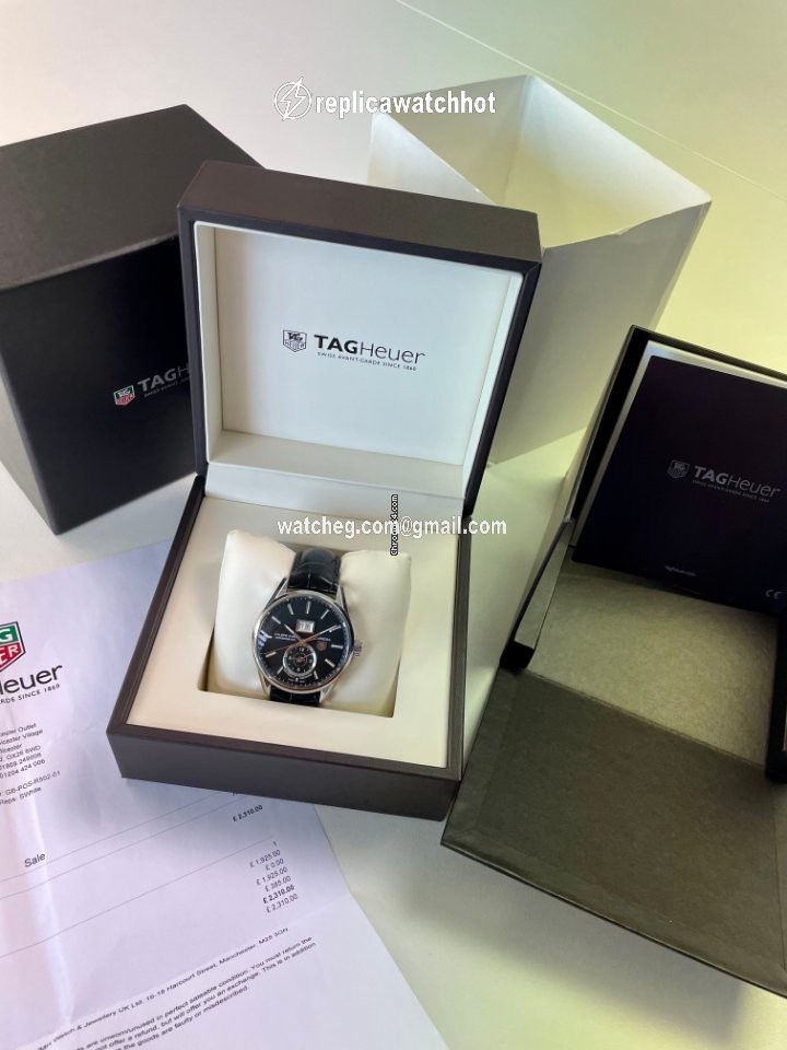 TAG Heuer Carrera Calibre 8 Mens watch Unisex Automatic Steel WAR5010.FC6266 2