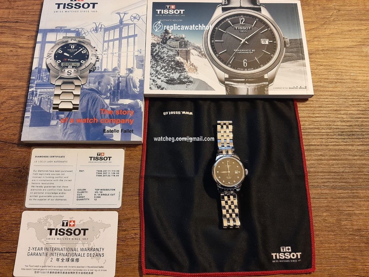 Tissot Le Locle Womens watch Automatic Steel T006.207.11.126.00 2
