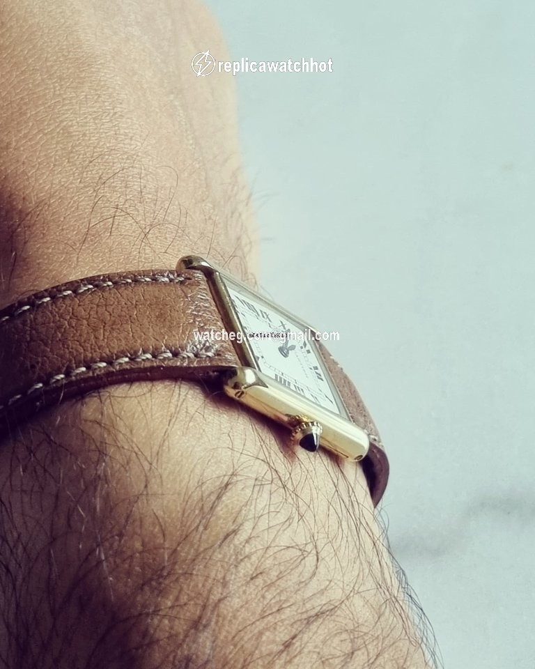 Cartier Tank Louis Cartier Mens watch Unisex Manual winding Yellow gold 96019 2