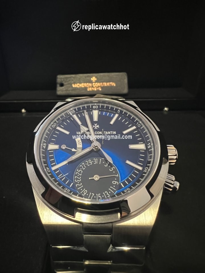 Vacheron Constantin Overseas Dual Time Mens watch Unisex Automatic Steel 7900V 110A-B334 2