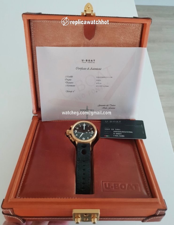 U-Boat Flightdeck Mens watch Unisex Automatic 2824 6497 7750 2