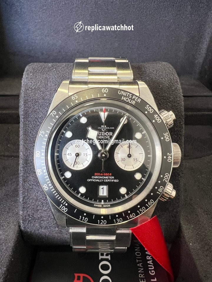 Tudor Black Bay Chrono Mens watch Unisex Automatic Steel 79360N 2