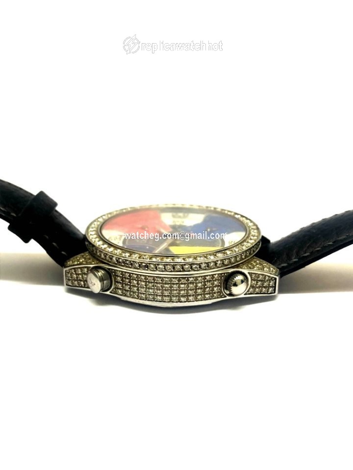 Jacob & Co. Five Time Zone Mens watch Unisex Quartz Steel JC-4 2