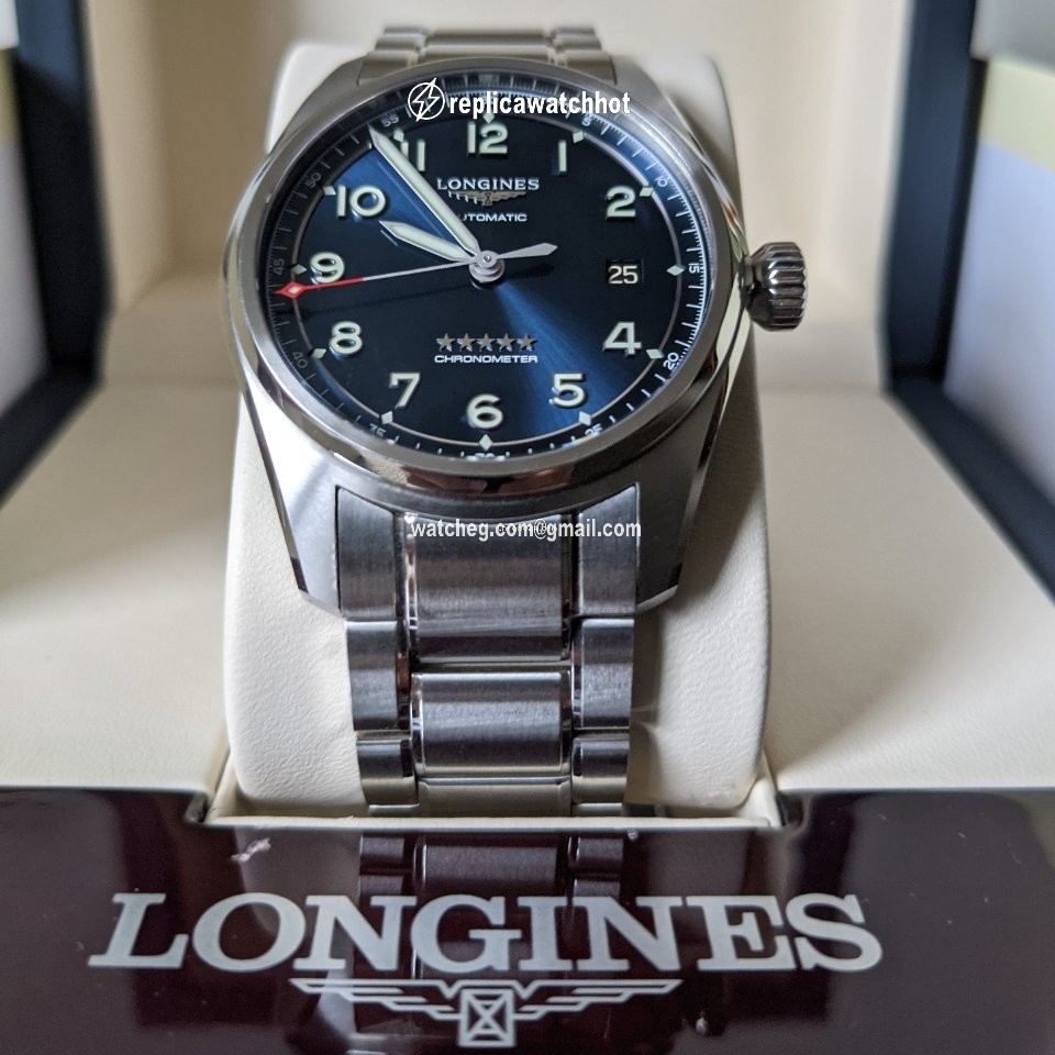Longines Spirit Mens watch Unisex Automatic Steel L3.810.4.93.6 2