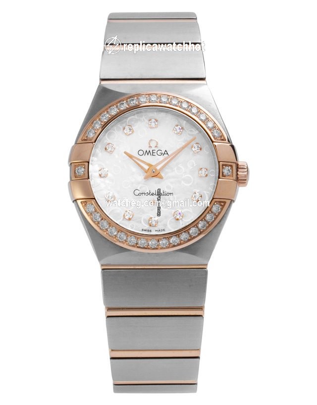 Omega Constellation Quartz Mens watch Unisex Quartz Steel 123.25.27.60.55.009 2