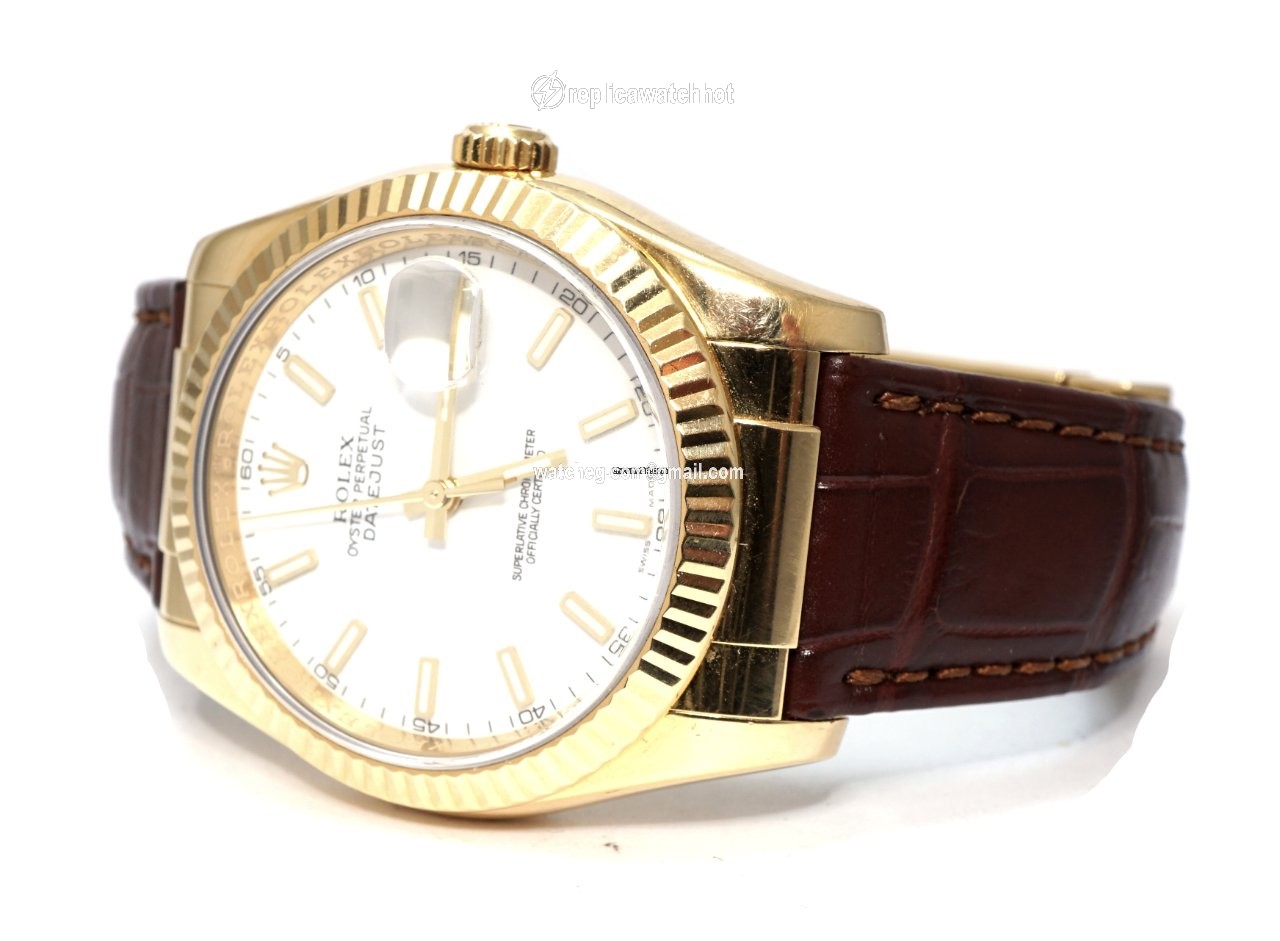 Rolex Datejust 36 Mens watch Unisex Yellow gold Automatic 116138 2