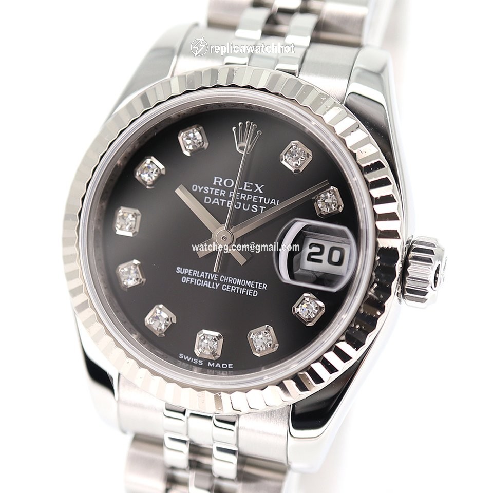 Rolex Lady-Datejust Gold Steel Automatic 179174G 2