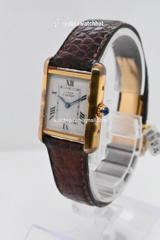 Cartier Tank Womens watch Quartz Silver 2415 2
