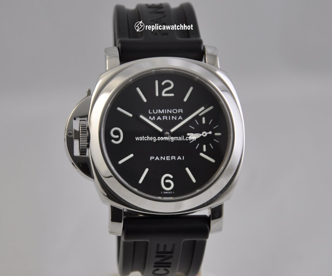 Panerai Luminor Marina Mens watch Unisex Manual winding Steel PAM 00022 2