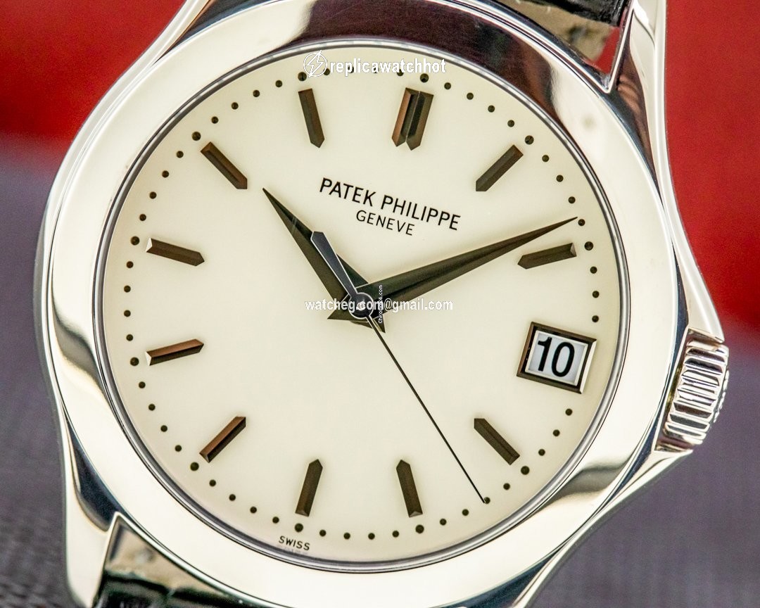 Patek Philippe Calatrava Mens watch Unisex Automatic White gold 5107G-001 2