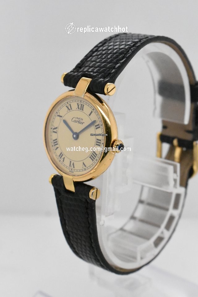 Cartier Womens watch Quartz Silver 1902 2