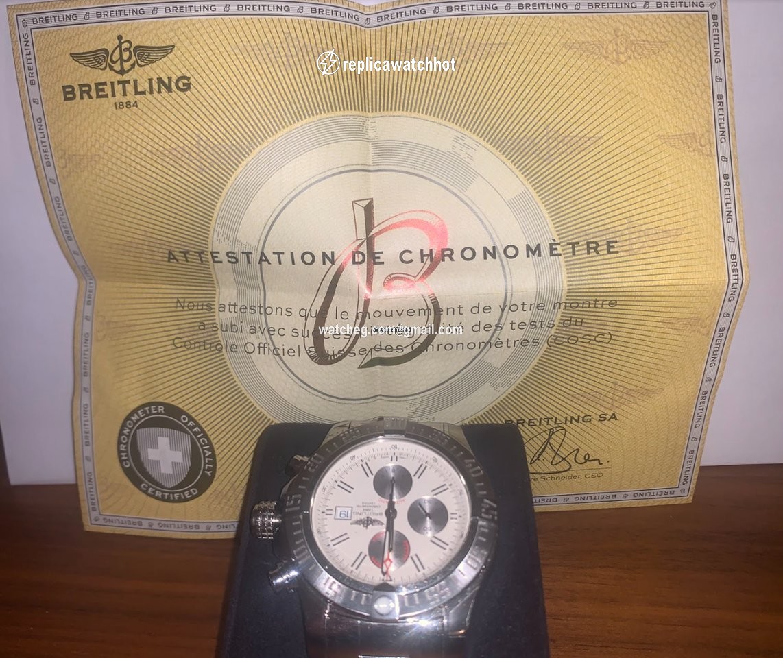 Breitling Super Avenger II Mens watch Unisex Automatic Steel A1337111 2