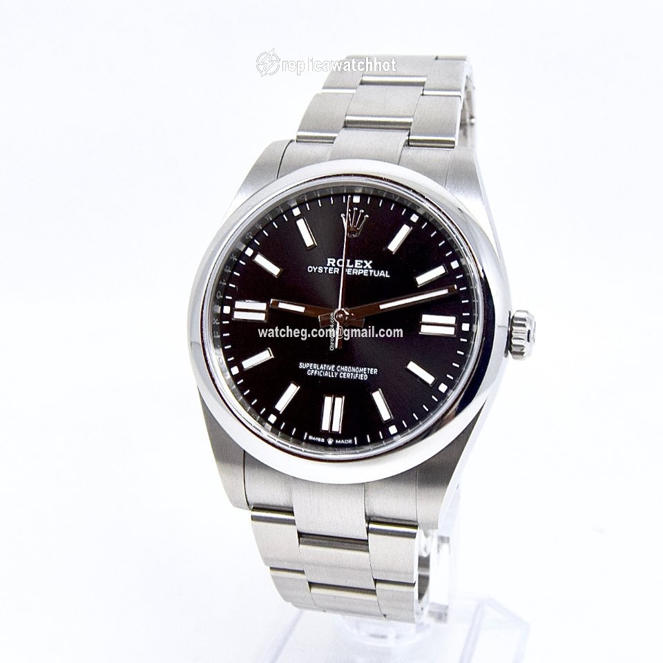 Rolex Oyster Perpetual 41 Mens watch Unisex Steel Automatic 124300-0002 2