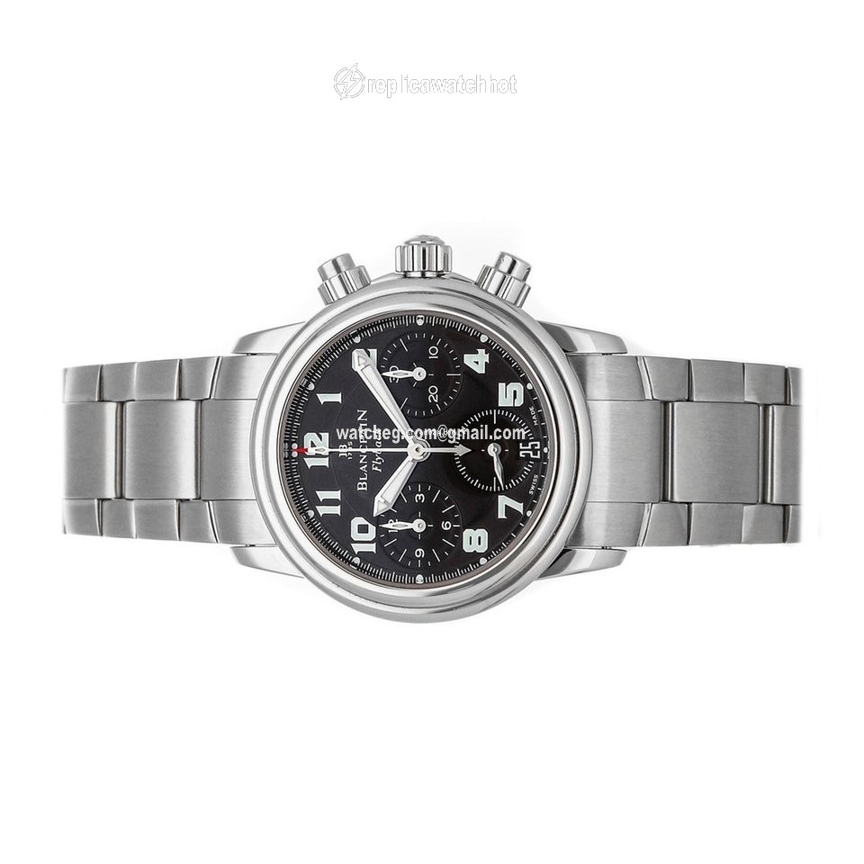Blancpain Leman Fly-Back Mens watch Unisex Automatic Steel 2385F-1130-71 2