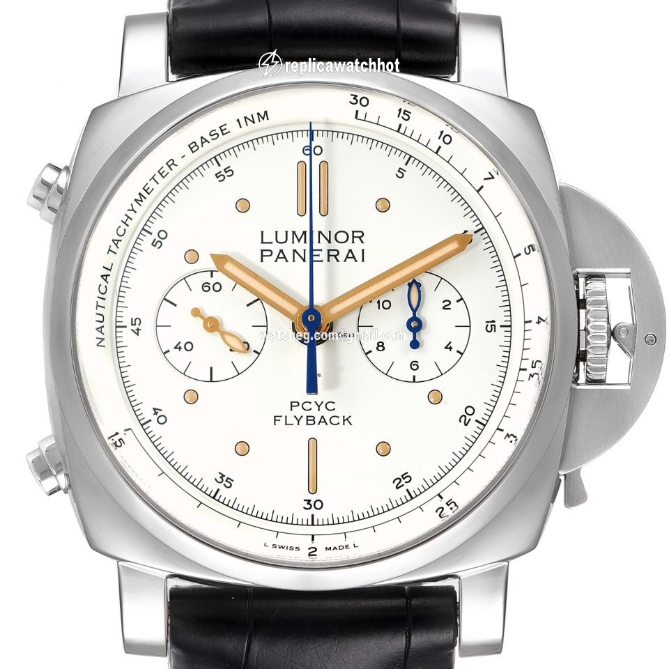 Panerai Luminor 1950 3 Days Chrono Flyback Mens watch Unisex Automatic Steel PAM00654 2