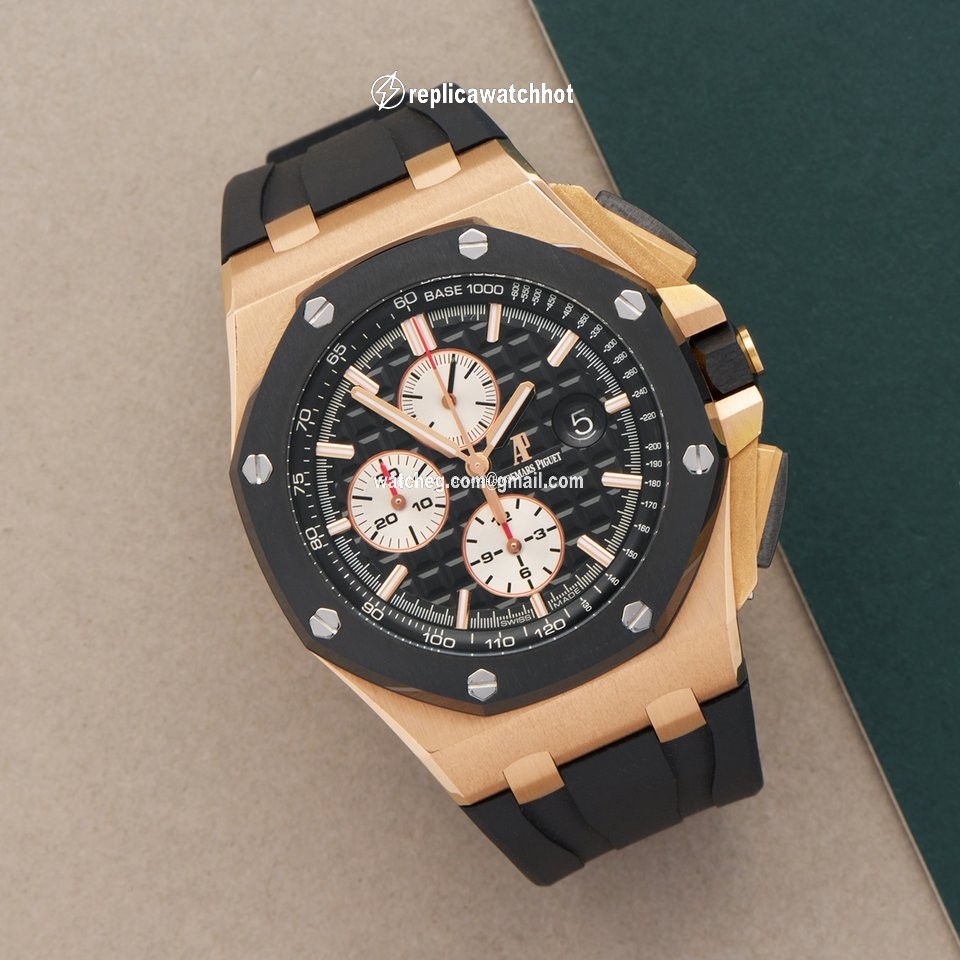 Audemars Piguet Royal Oak Offshore Chronograph Mens watch Unisex Automatic Rose gold 26400RO 2