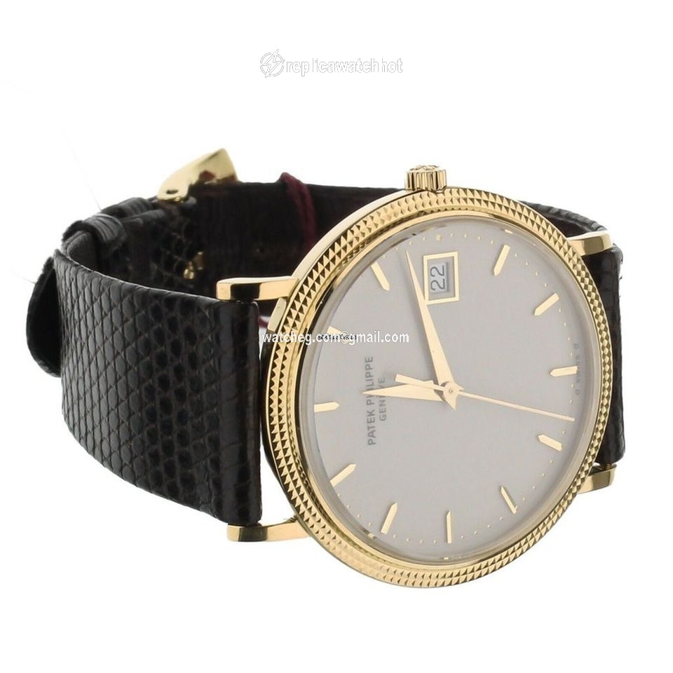 Patek Philippe Calatrava Mens watch Unisex Quartz Yellow gold 3499J 2