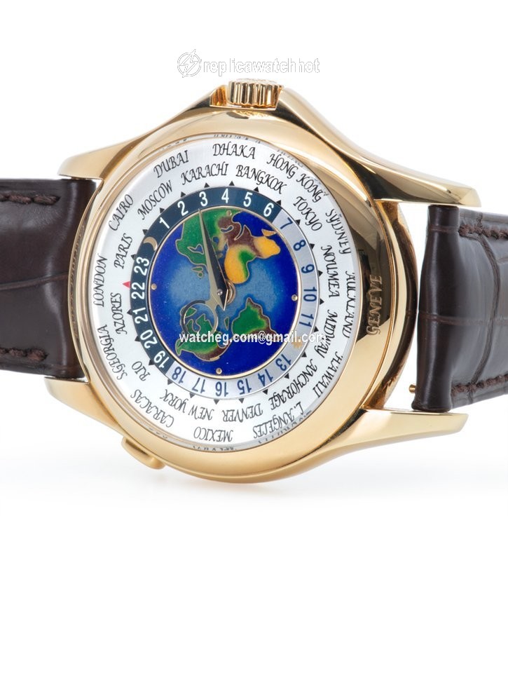 Patek Philippe World Time Mens watch Unisex Automatic Yellow gold 5131J-001 2