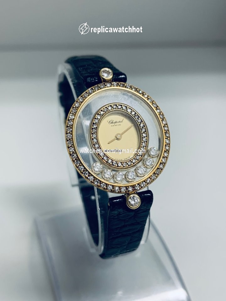 Chopard Happy Diamonds Womens watch Quartz Yellow gold 204292 2