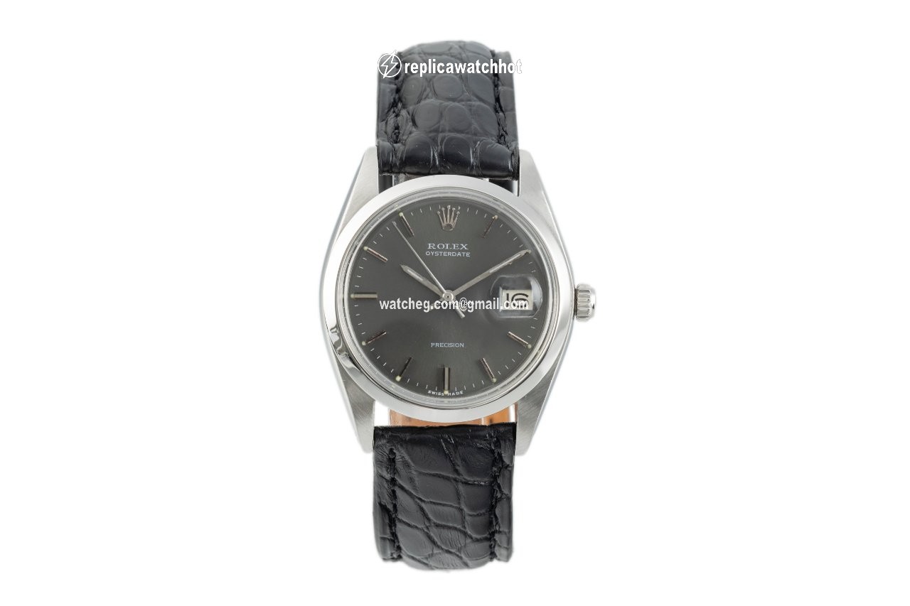 Rolex Oyster Precision Mens watch Unisex Steel Manual winding 6694 2