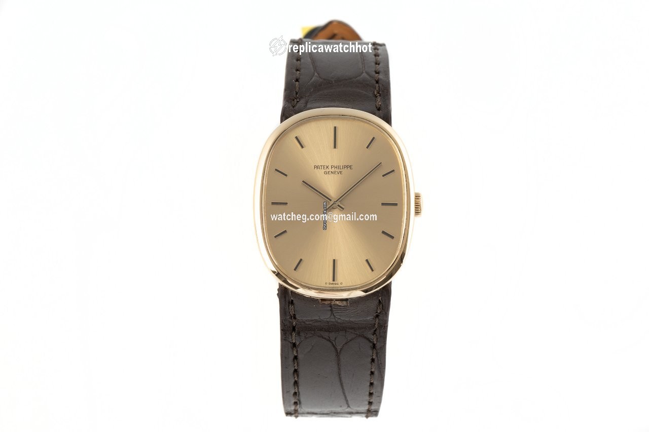 Patek Philippe Golden Ellipse Mens watch Unisex Manual winding Yellow gold 3748 2