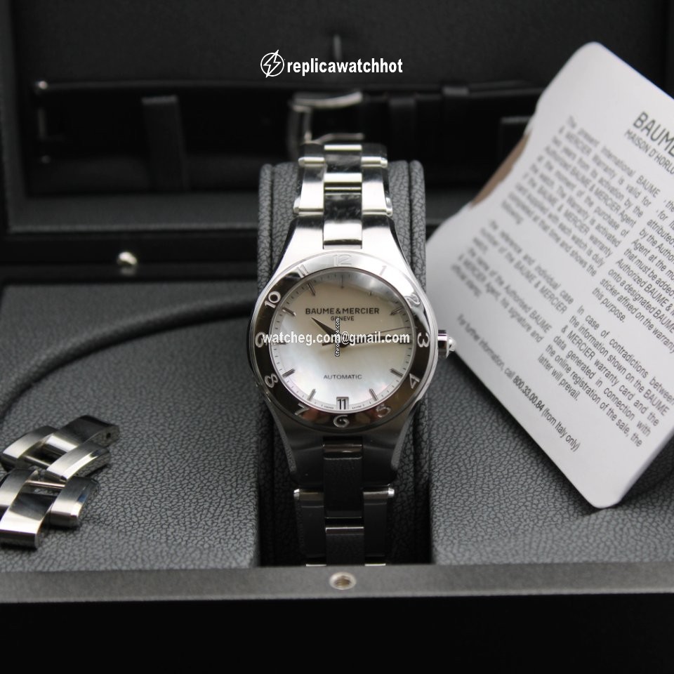 Baume & Mercier Linea Womens watch Automatic Steel M0A10035 2