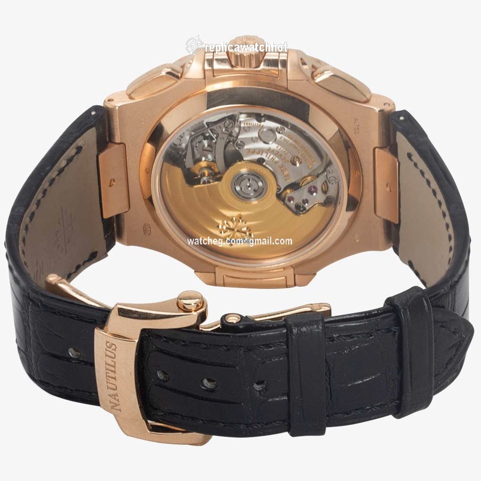Patek Philippe Nautilus Mens watch Unisex Automatic Rose gold 5980 10R-010 2