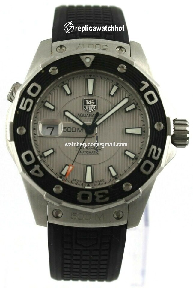 TAG Heuer Aquaracer 500M Automatic Steel WAJ2111.FT6015 2