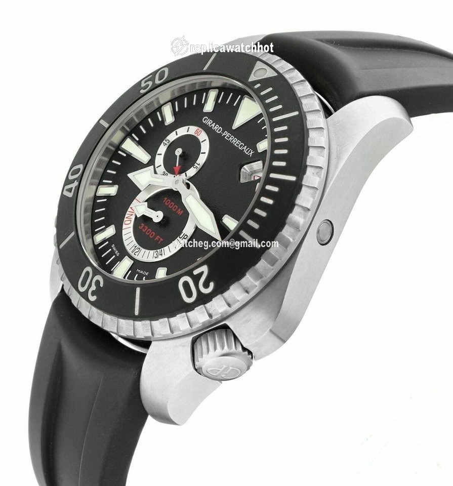 Girard Perregaux Sea Hawk Automatic Steel 49950-19-632-FK6A 2