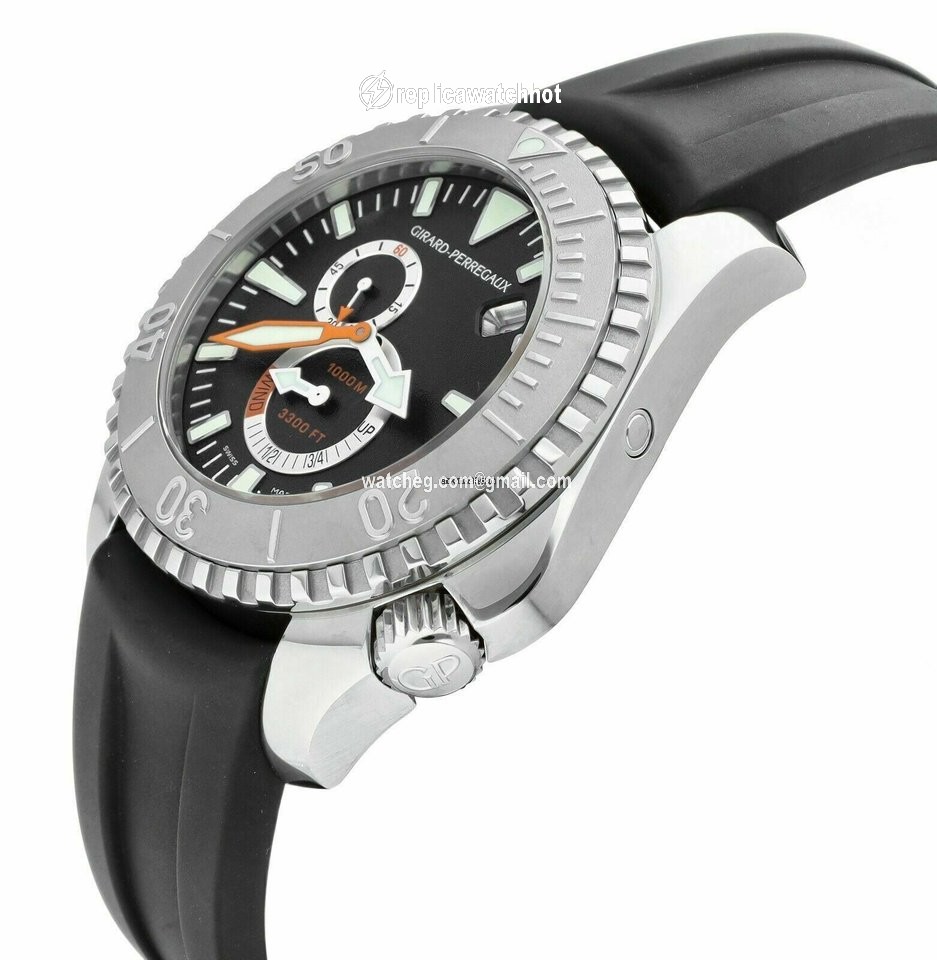 Girard Perregaux Sea Hawk Automatic Steel 49950-11-633-FK6A 2