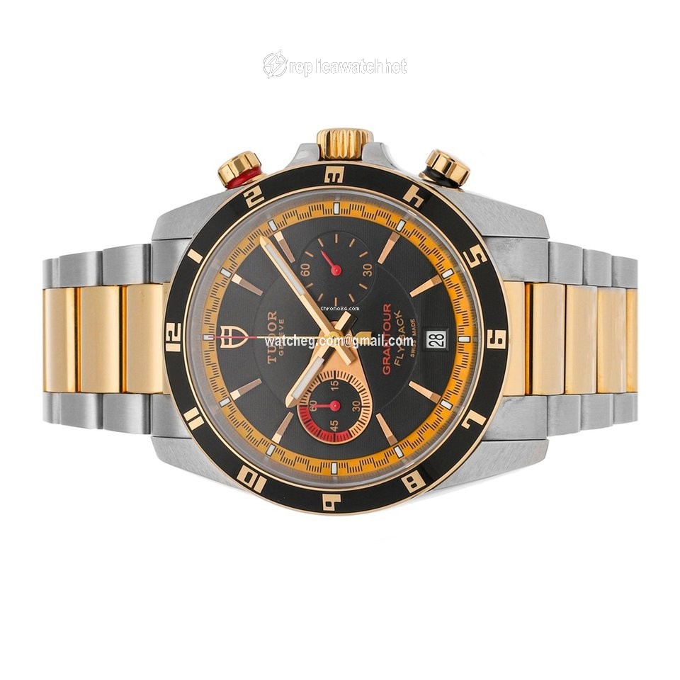 Tudor Grantour Chrono Fly-Back Mens watch Unisex Automatic Steel 20551N 2