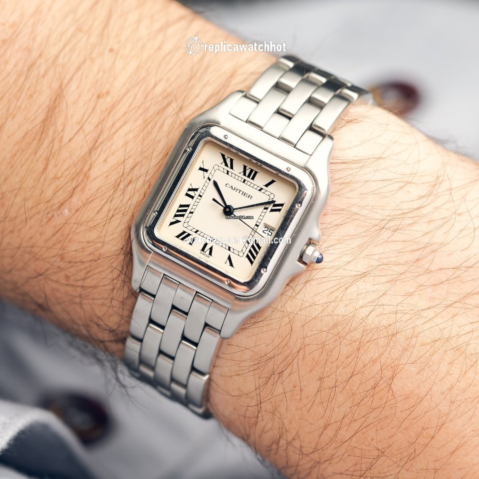 Cartier Panthere Mens watch Unisex Quartz Steel 130000C 2