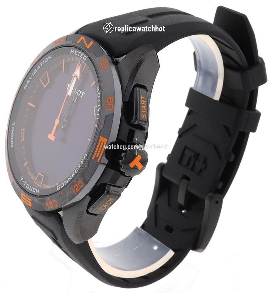 Tissot Touch Mens watch Unisex Quartz Ceramic T121.420.47.051.04 2