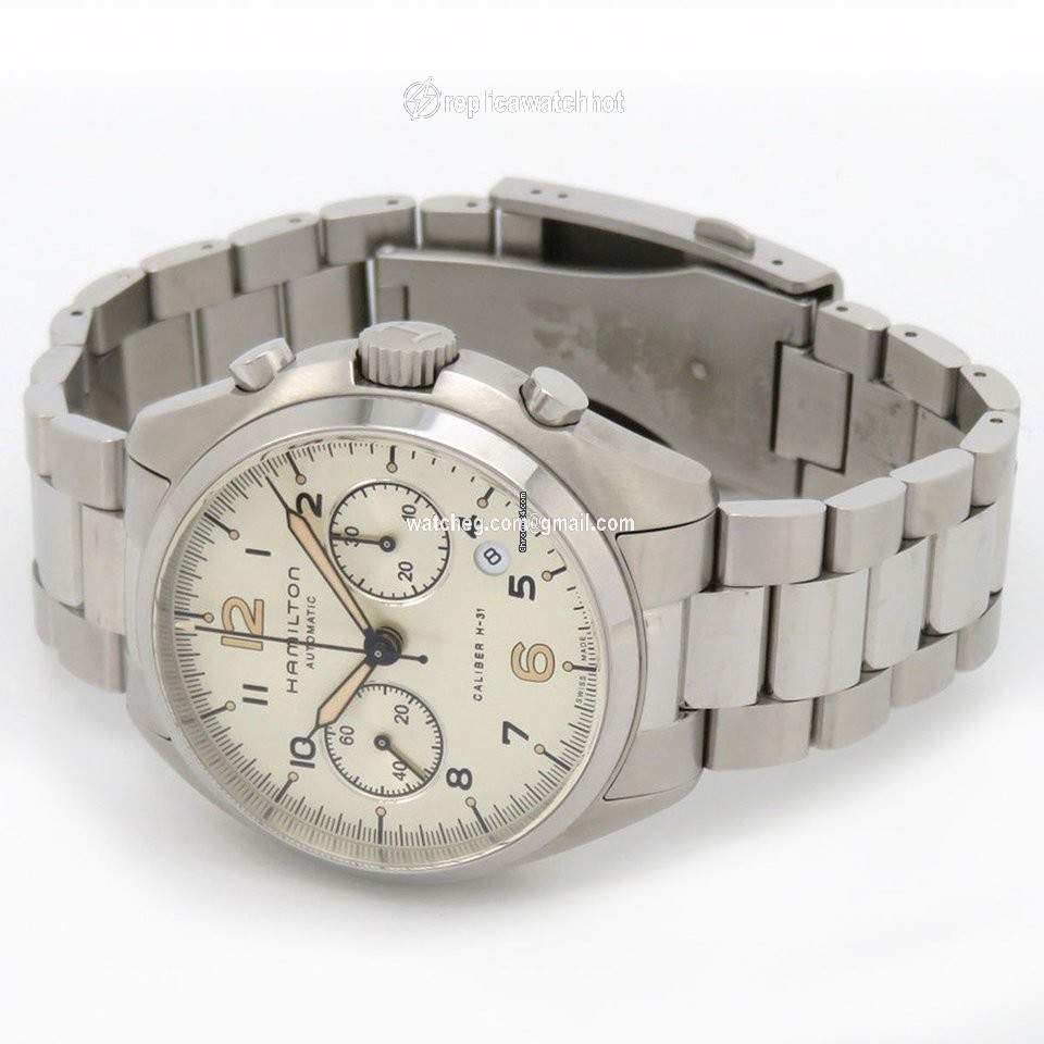 Hamilton Khaki Pilot Pioneer Mens watch Unisex Automatic Steel H76416155 2