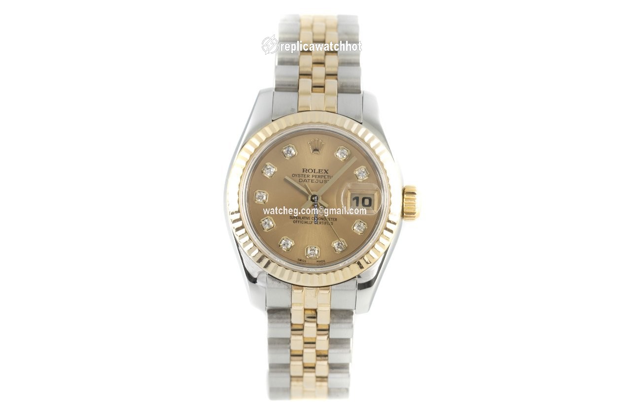 Rolex Lady-Datejust Womens watch Gold Steel Automatic 179173 2
