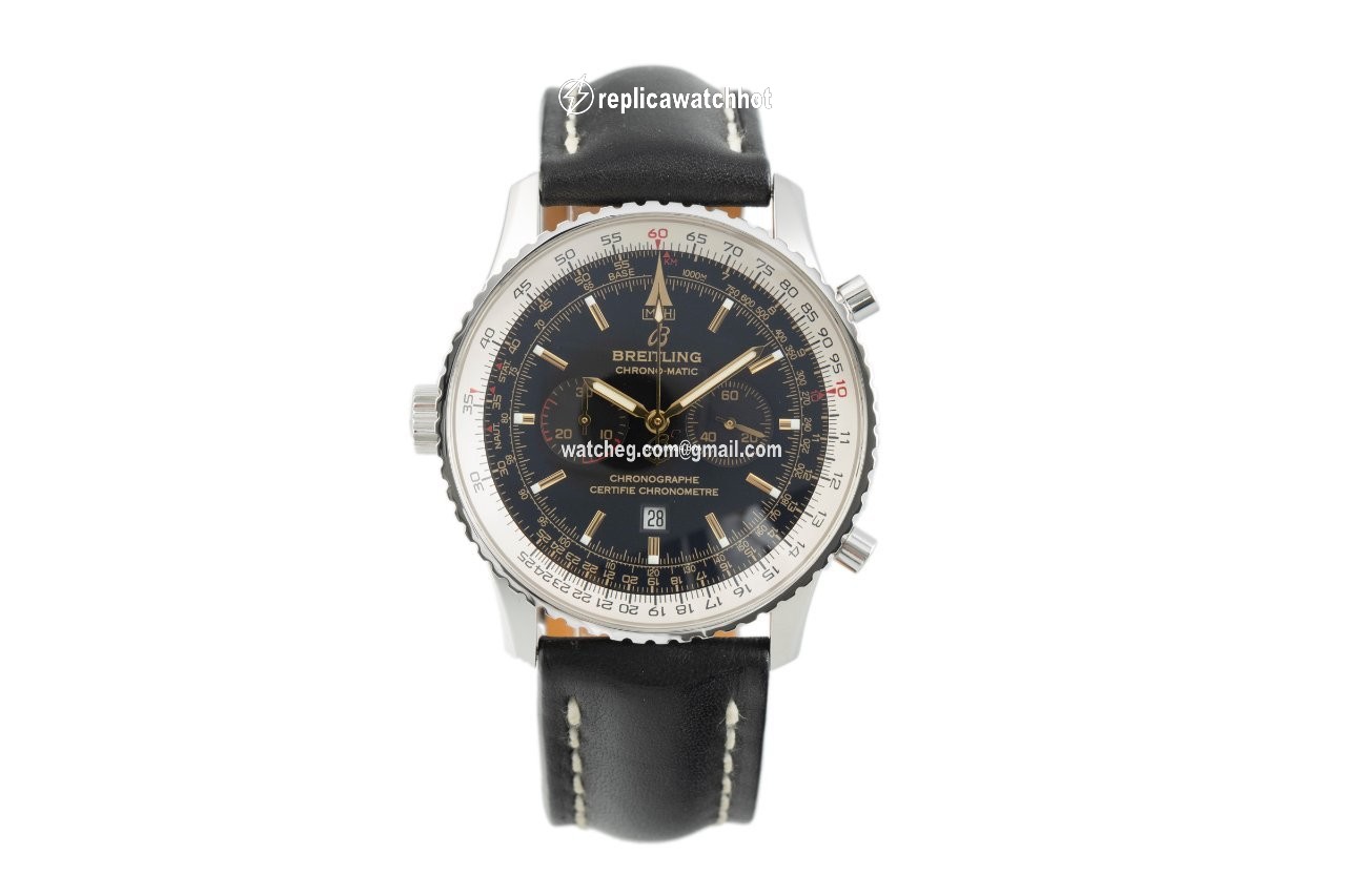 Breitling Chrono-Matic Mens watch Unisex Automatic Steel A41350 2