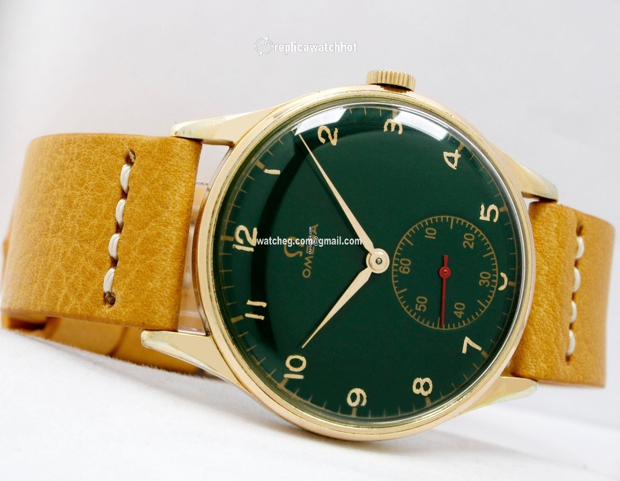 Omega Mens watch Unisex Manual winding Steel 2181 2