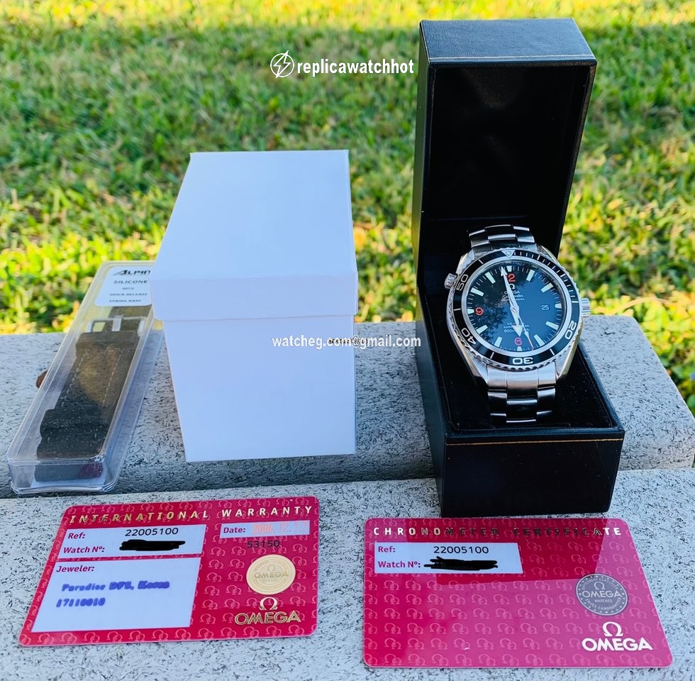 Omega Seamaster Planet Ocean Mens watch Unisex Automatic Steel 2200.51.00 2