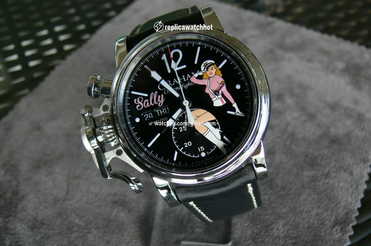 Graham Chronofighter Mens watch Unisex Automatic Steel 2CVAS.B21A.L127S 2