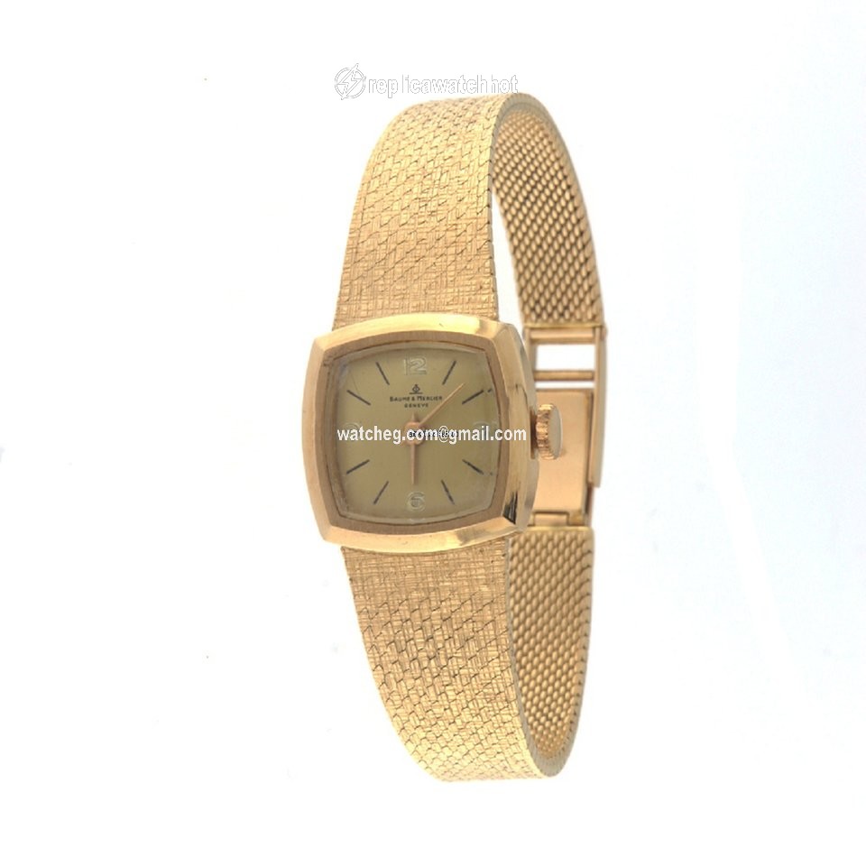 Baume & Mercier Womens watch Manual winding Yellow gold baume & mercier gold 18k Ladies 2