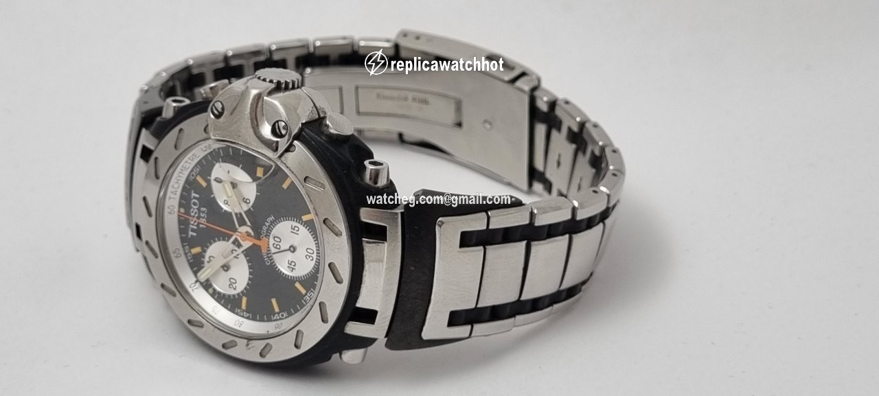 Tissot T-Race Mens watch Unisex Quartz Steel T011.417.17.202.00 2