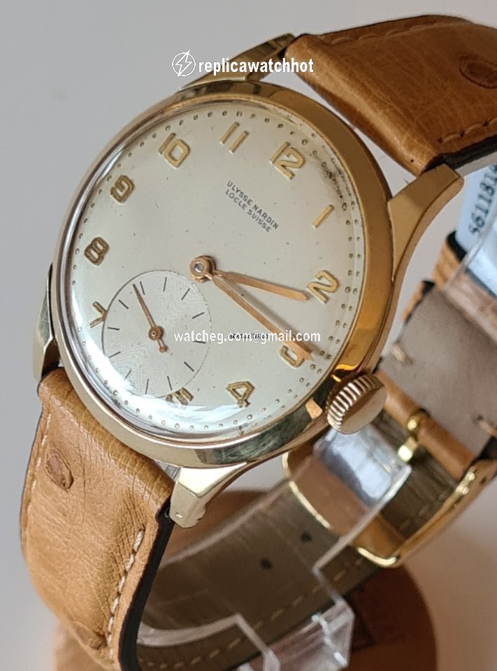 Ulysse Nardin Mens watch Unisex Manual winding Yellow gold 6034-13 2