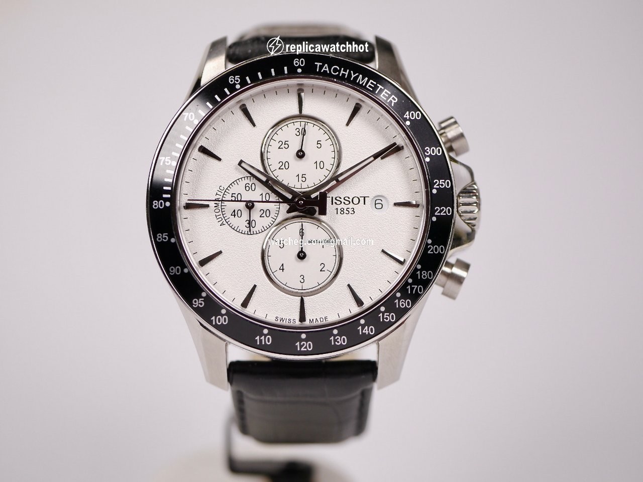 Tissot V8 Mens watch Unisex Automatic Steel T106.427.16.051.00 2