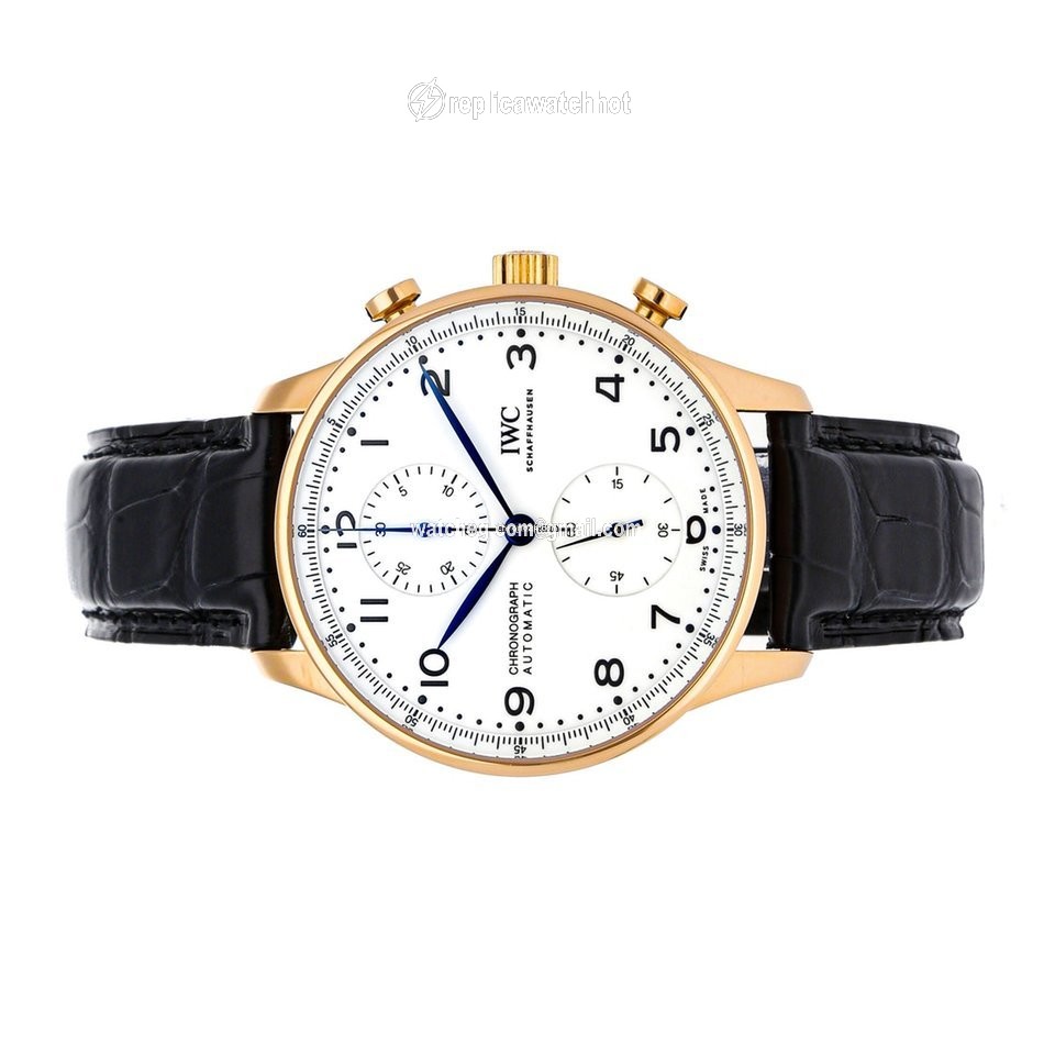 IWC Portuguese Chronograph Mens watch Unisex Automatic Rose gold IW3716-03 2