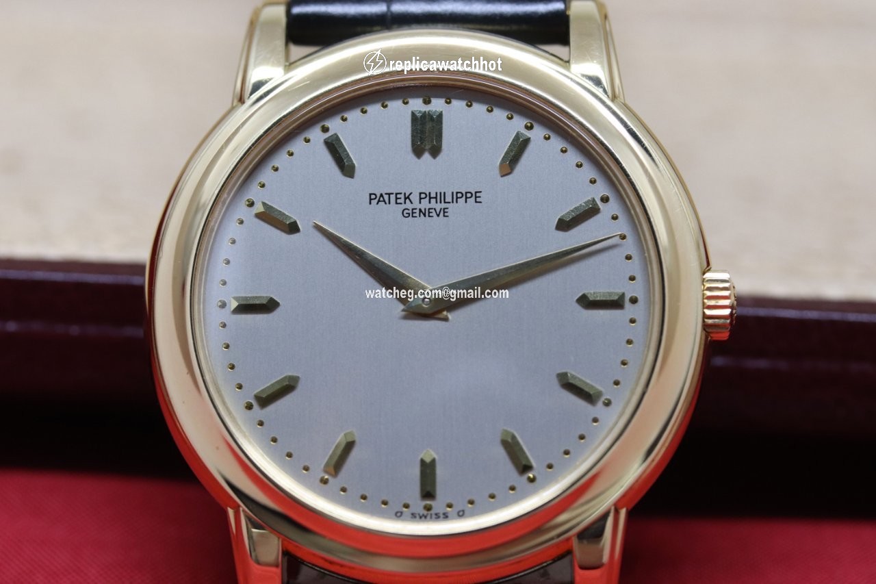 Patek Philippe Calatrava Mens watch Unisex Automatic Yellow gold 5032J 2